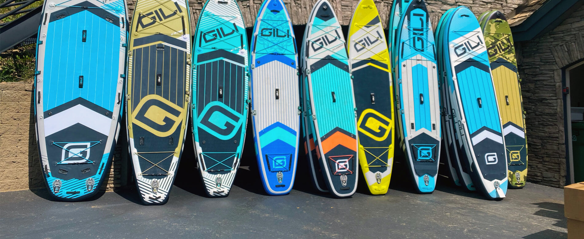 GILI inflatable used paddle boards for sale
