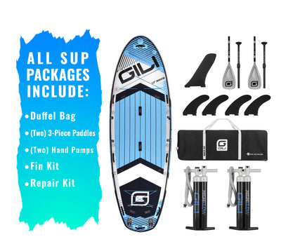 12' / 15' Manta Ray Multi-Person Inflatable Stand Up Paddle Board Package