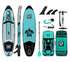 GILI Sports 10'6 AIR paddle board package in Teal