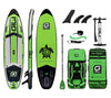 GILI Sports 10'6 AIR paddle board package in Green
