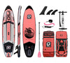 GILI Sports 10'6 AIR paddle board package in Coral
