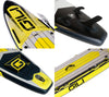 GILI Sports 11' Adventure Inflatable Paddle Board Yellow Detailed Photos