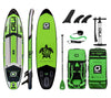 GILI Sports 11'6 AIR paddle board package in Green