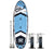GILI Sports 12 Manta inflatable paddle board in Blue