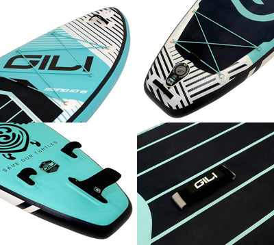 Preowned GILI 10'6 / 11'6 MENO Inflatable Stand Up Paddle Board Package
