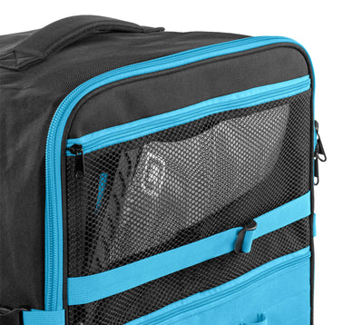 GILI Sports Mako iSUP backpack in Blue with fin pockets