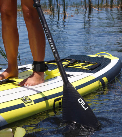 Full Carbon SUP Paddle in Action on our Adventure SUP