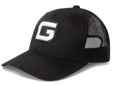 GILI Premium Snapback Trucker Hat: Black