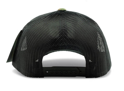 GILI Camo Premium Snapback Hat Rear